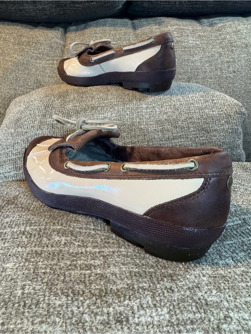 UGG outsoles ribbed boat